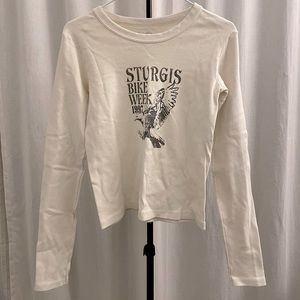Brandy Melville graphic long sleeve tshirt